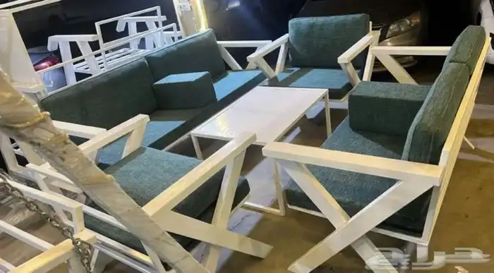 جلسات خارجية خشب وحديد 31