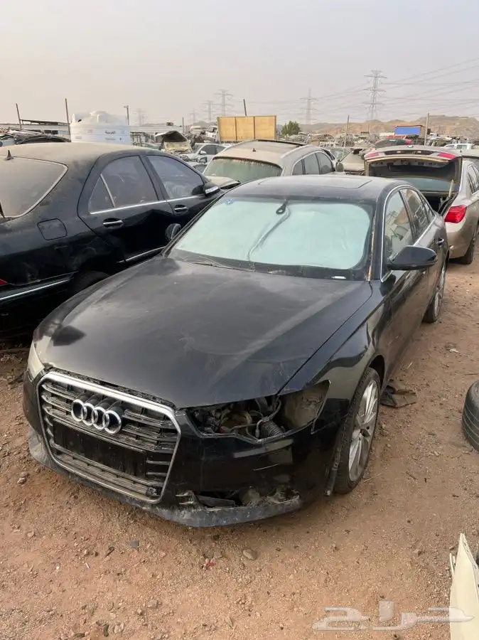 قطع غيار تشليح اودي اي 6 موديل 2012 - 2014 2