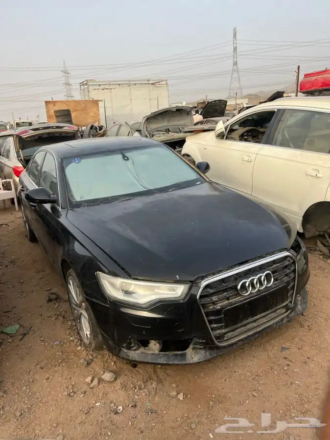 قطع غيار تشليح اودي اي 6 موديل 2012 - 2014 1