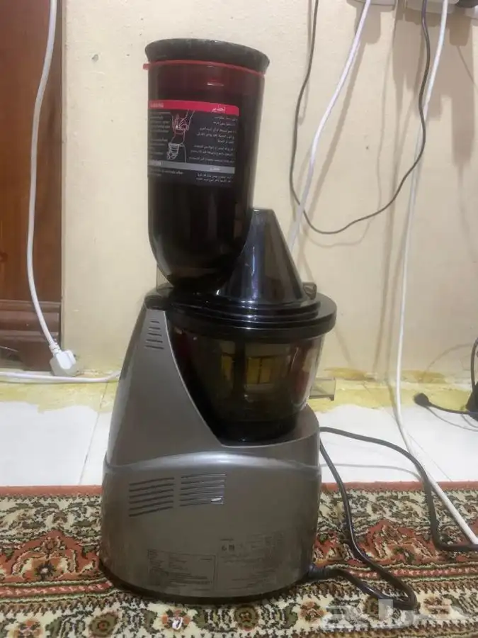 عصارةفواكه بطيئةكوريةوفرامة لحم ناشيونال وخبازة كهربائية 3