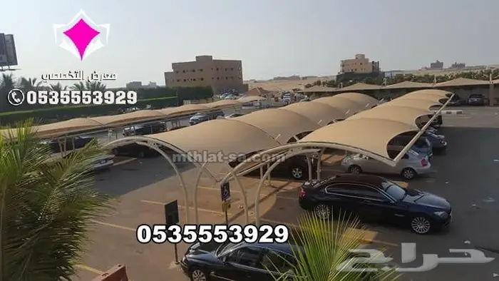 مظلات كابولي مظلات pvc مواقف للسيارات الكابولي 2024 5