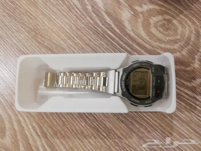 ساعة كاسيو التسجيل الصوتي Recorder جديده 2