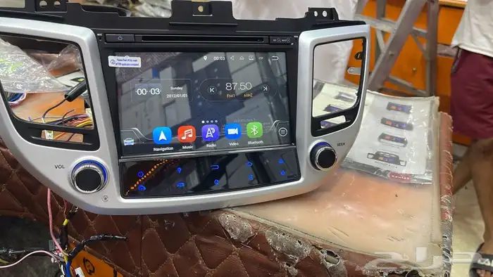 شاشة توسان 2016 اندرويد 10 انش 3