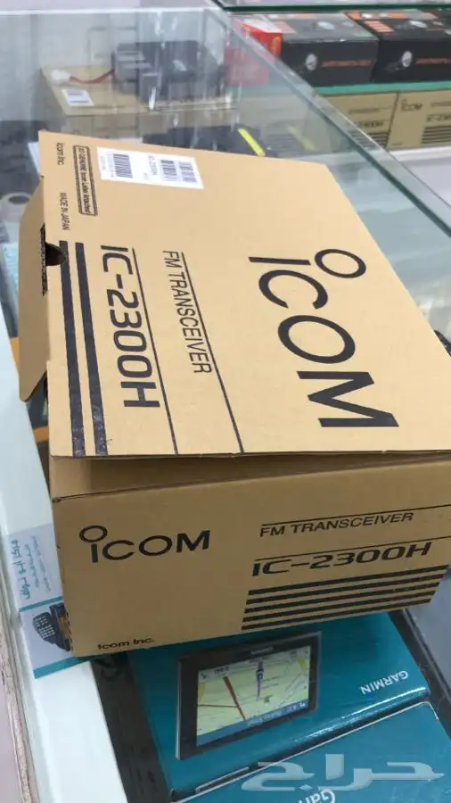 ايكوم 2300 كامل مع اريل قاعد وتصريح 2