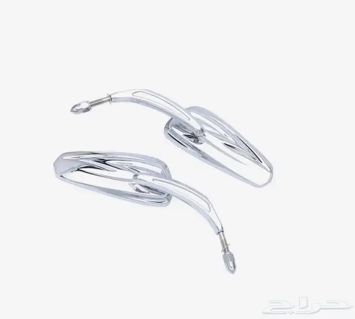 مرايات دراجات هارلي وغيره لون اسود جديده لم تستخدم 8