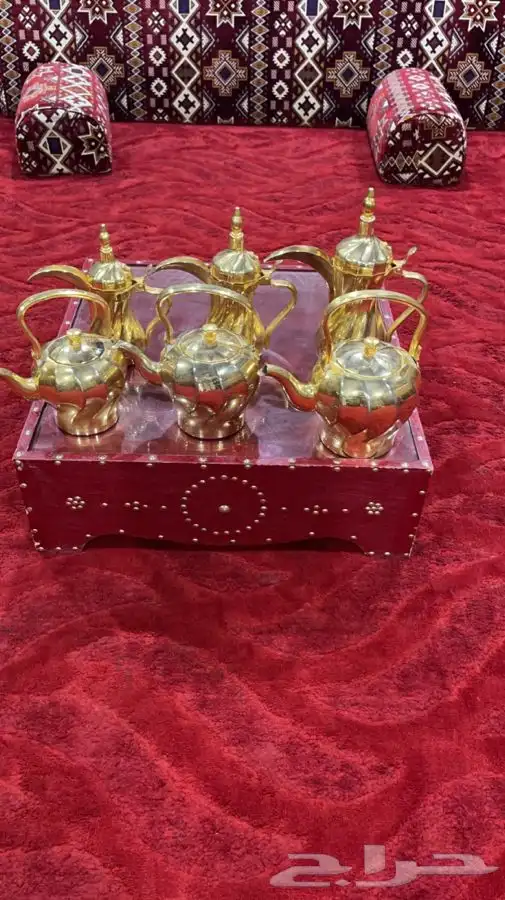 طقم دلال واباريق السيف 12