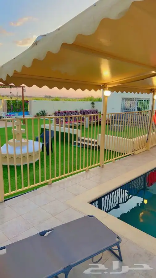 شاليه القريات الشمال الرديفه جماجم الناصفةمسابح وخيول مجانيه 26