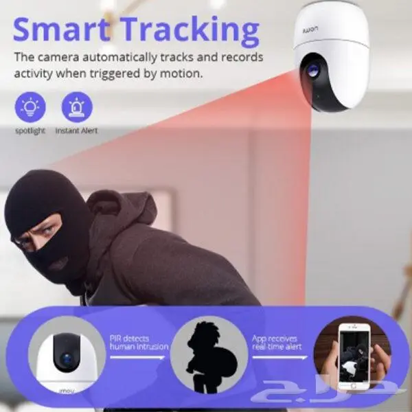 كاميرا مراقبة ذكية 4 ميجابيكسل واي فاي IPC-A42N 6