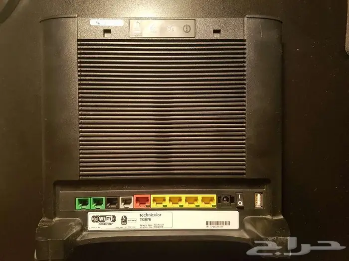 للبيع راوتر تكنيكولور TG670s 5