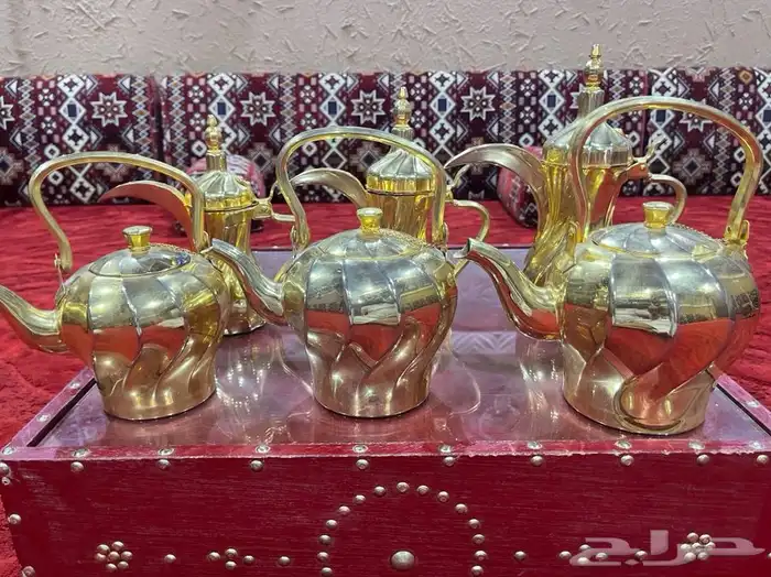 طقم دلال واباريق السيف 4