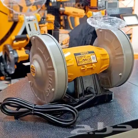 مكينة جلخ وصنفرة Bench Grinder 6