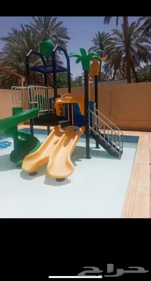 مزرعة و مسبح و العاب مائية للايجار اليومي في سدير 1