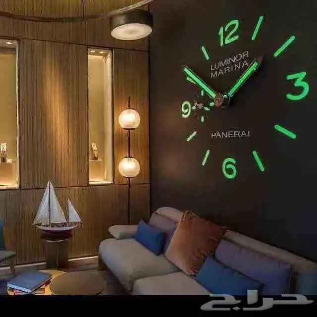 ساعات جدارية 3d 12