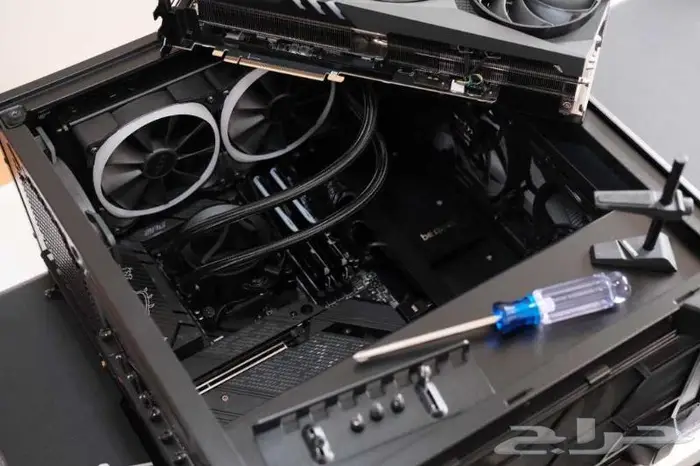 تركيب تجميعة PC (كمبيوتر) خدمة تنظيف الاجهزة والقطع 3