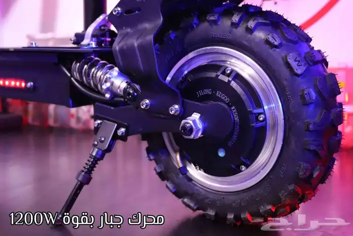 سكوتر كهربائي للكبار الوحش بكرسي 48V 1200W موديل 2023 16