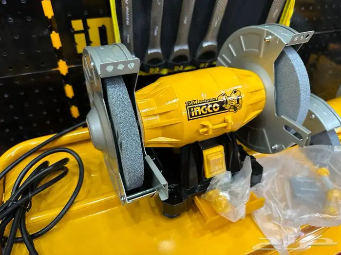 مكينة جلخ وصنفرة Bench Grinder 7