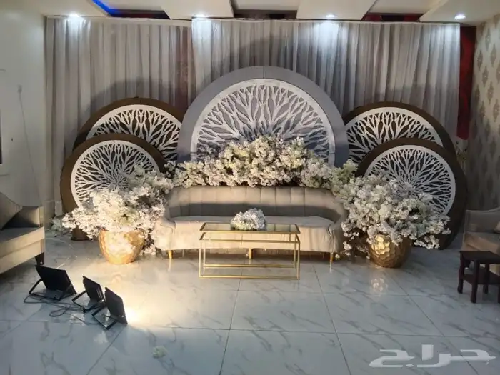 تنسيق حفلات كوش مداخل استقبالات 1
