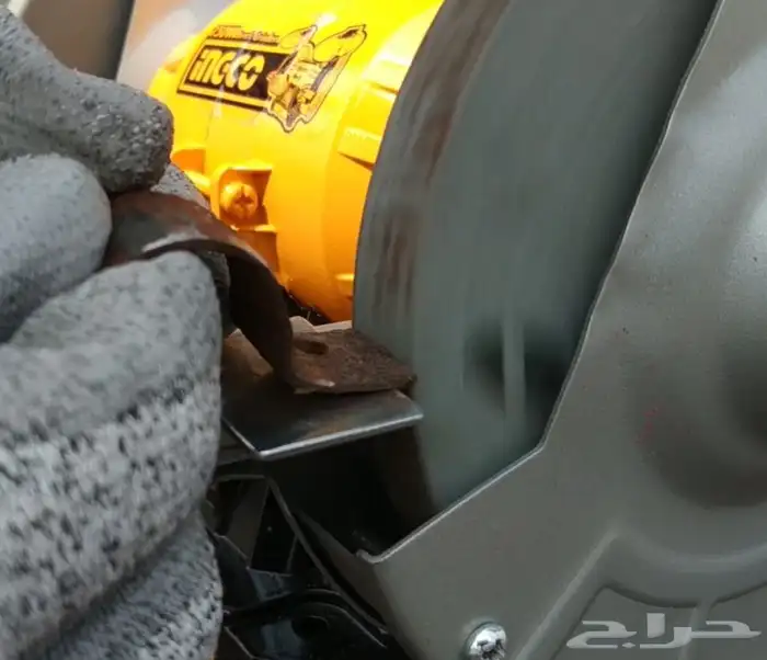 مكينة جلخ وصنفرة Bench Grinder 4