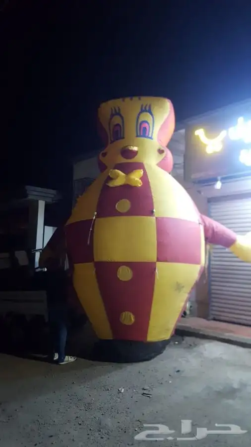 بالونات راقصه وبالون كبير الحجم للبيع والايجار 7