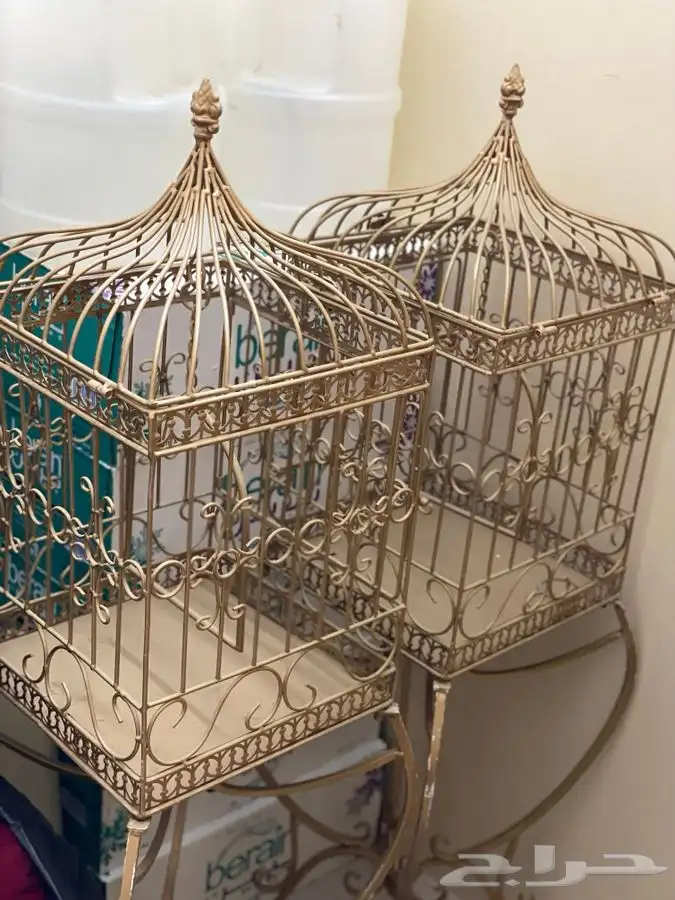 قفص حديد ذهبي 1