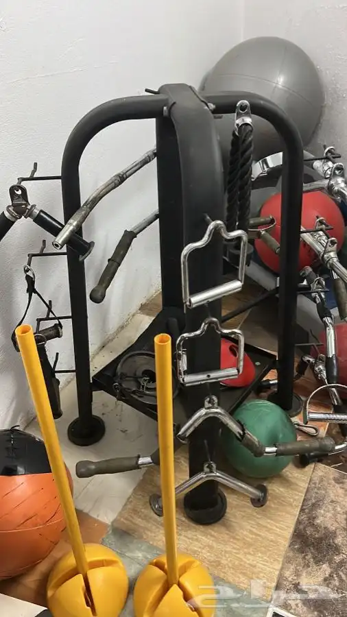 جهاز كيبل كروس سميث دفع ارجل امامي دنابل باربل طارات ري بوك 3