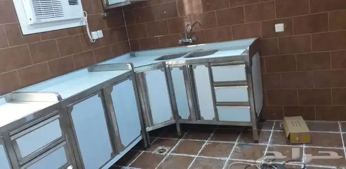 طبليات ستيل طاولات مغاسل مداخن 5