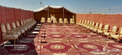 خيمه او صيوان للإيجار عامودين واكثر 0
