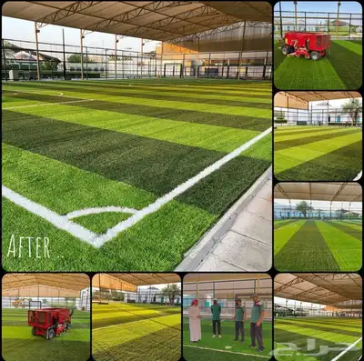 ملاعب صناعي عشب ملاعب وحدائق والعاب سيلكا بادل تنسيق حدائق 69