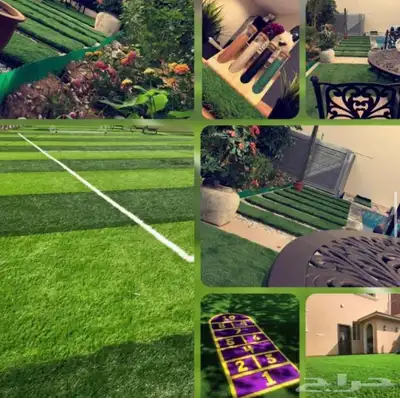 ملاعب صناعي عشب ملاعب وحدائق والعاب سيلكا بادل تنسيق حدائق 4
