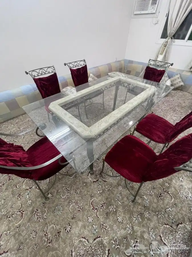 طاولة طعام 6 كراسي 6