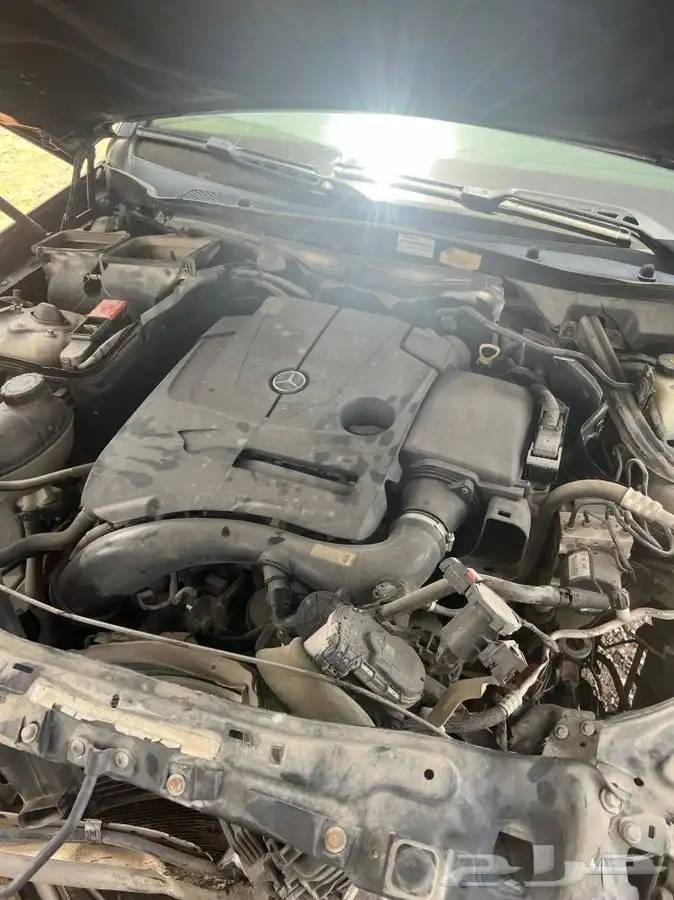 قطع غيار مرسيدس GLK موديل 15 تشليح مقبل 2