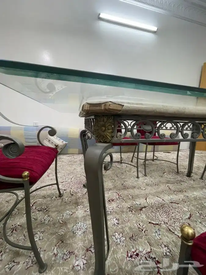 طاولة طعام 6 كراسي 11