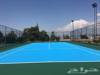 ملاعب الكريلك الرياضيه رولات بلاط مطاطي 2