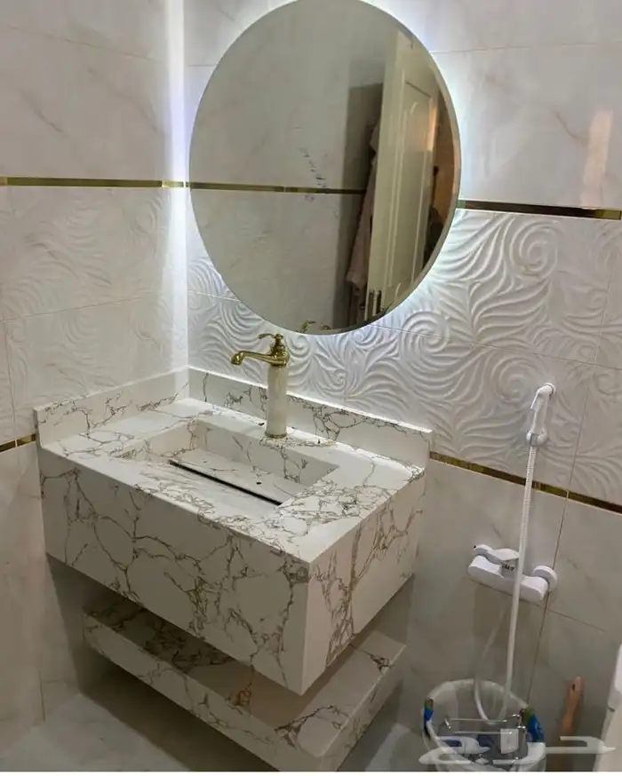 مغاسل رخام حديثة 71