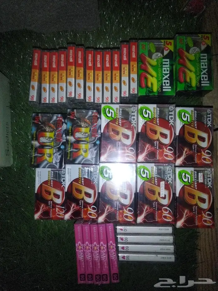 للبيع شرايط ماكسيل. Maxallكاسيت وفيديو جديده 23