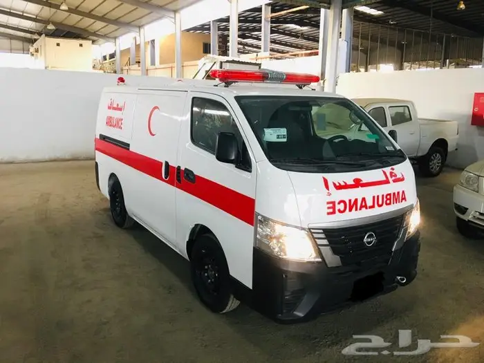 نيسان اورفان تجهيز اسعاف ديزل موديل 2024 0