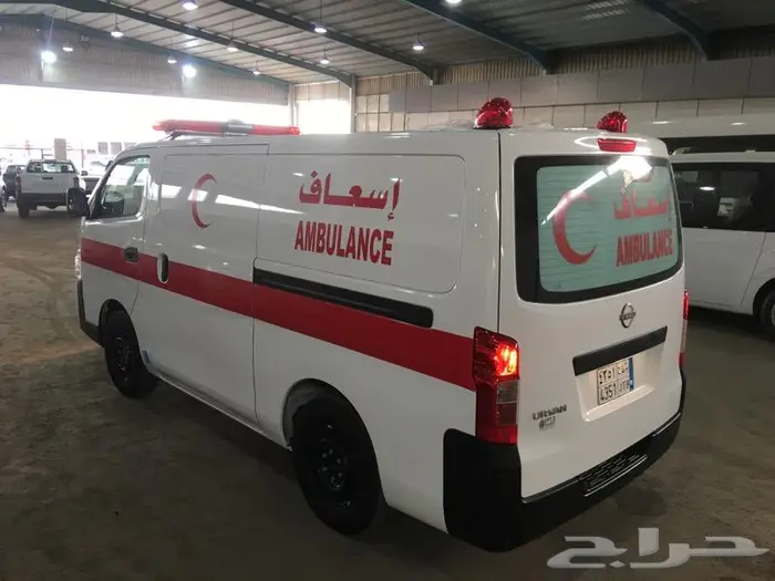 نيسان اورفان تجهيز اسعاف ديزل موديل 2024 1