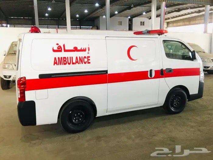 نيسان اورفان تجهيز اسعاف ديزل موديل 2024 2