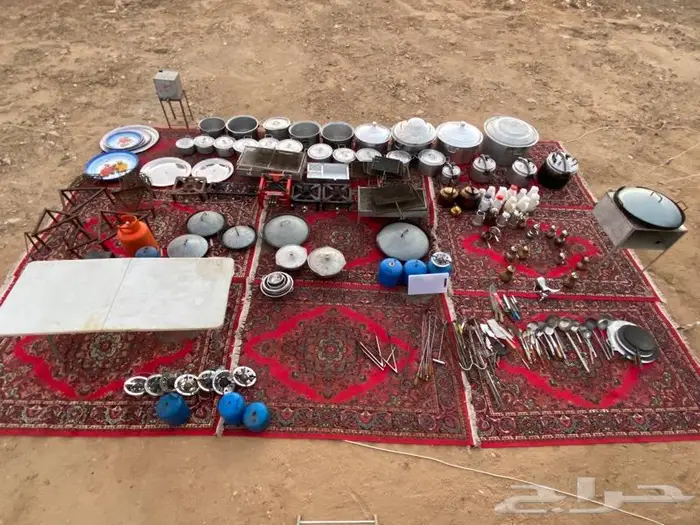 تأجير خيام وزل للمناسبات وجميع اغراض الكشتات ( الرحلات ) 5