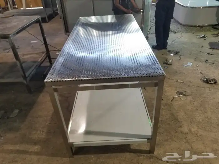 طاولات مداخن طبليات مواصير ستيل 8