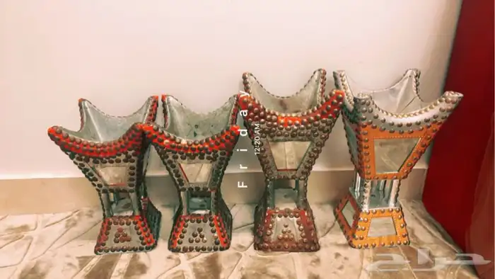 مباخر او مطيبه قديمه ثرثيه مكتوب عليها حائل 0