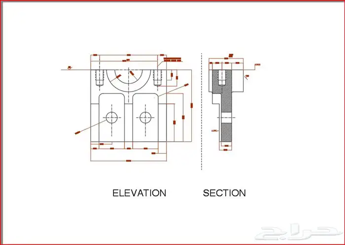 رسم اوتوكاد AutoCAD 1