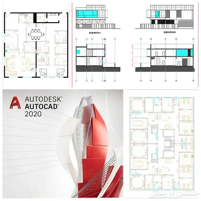 رسم اوتوكاد AutoCAD 17