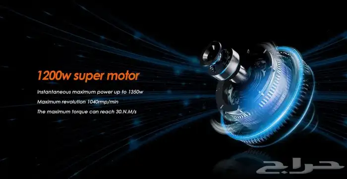 48V 1200W - 2023 سكوتر كهربائي للكبار الشبح 8