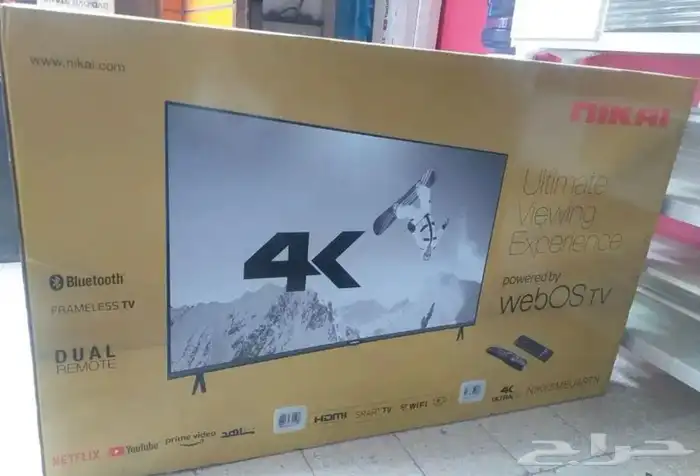 شاشات تلفزيون مخفضة سمارت 4K توصيل مجاني 12