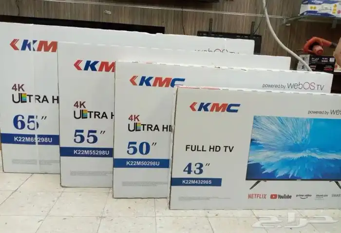شاشات تلفزيون مخفضة سمارت 4K توصيل مجاني 10