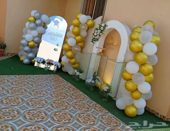 بلون طولات تخرج حفلات الزفاف كوش افراح 22