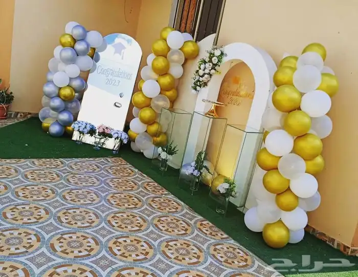 بلون طولات تخرج حفلات الزفاف كوش افراح 21