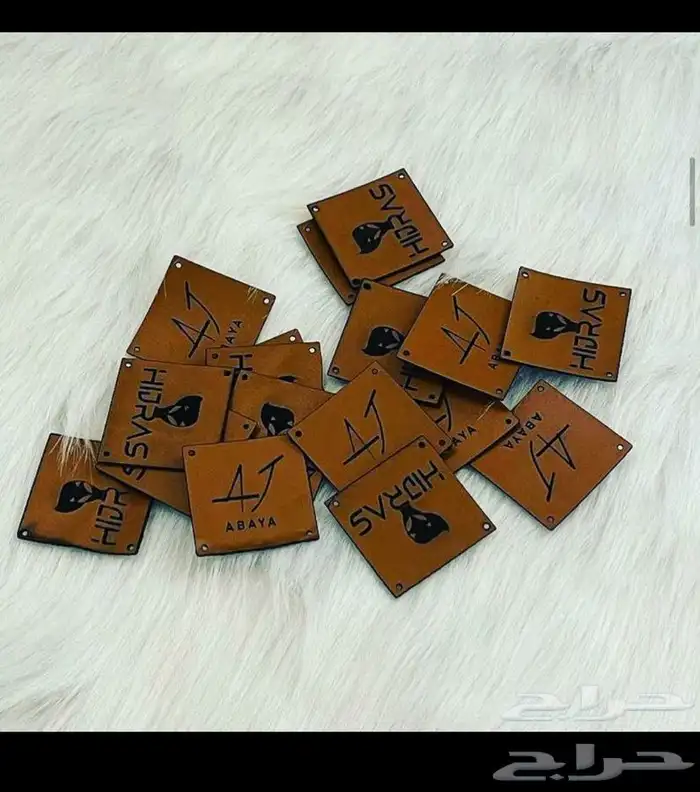 أكياس عبايات بوكسات عبايات لوقو عبايات ليبل قماش لوقو جلد 34
