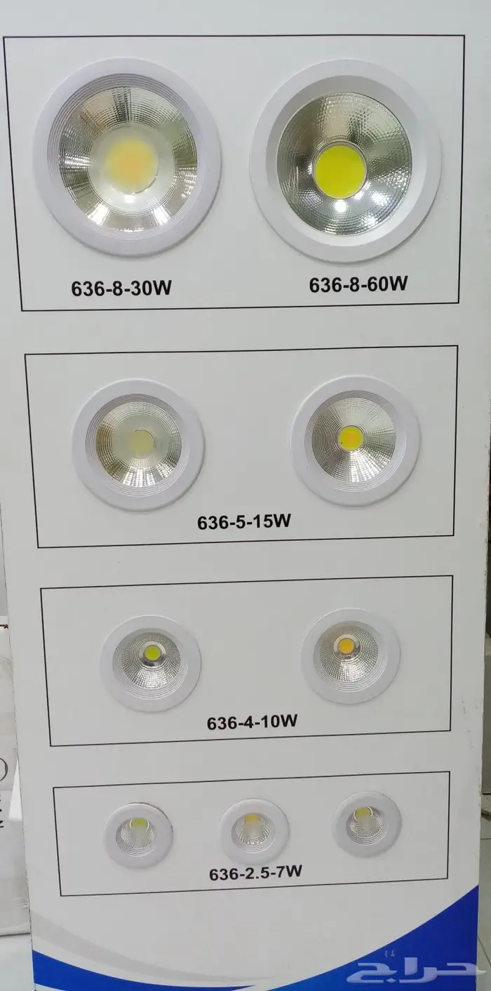 كشافات ليد كوب موفرة للكهرباء 0